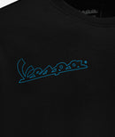 Vespa Dec Black Tee