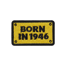 Vespa 80th Servizio Logo 2026 Patch Set