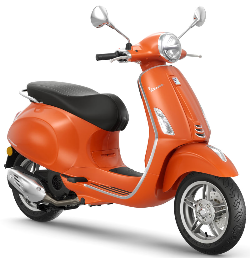 Vespa Primavera 125 E5+ Arancio Impulsivo Save £656 on RRP