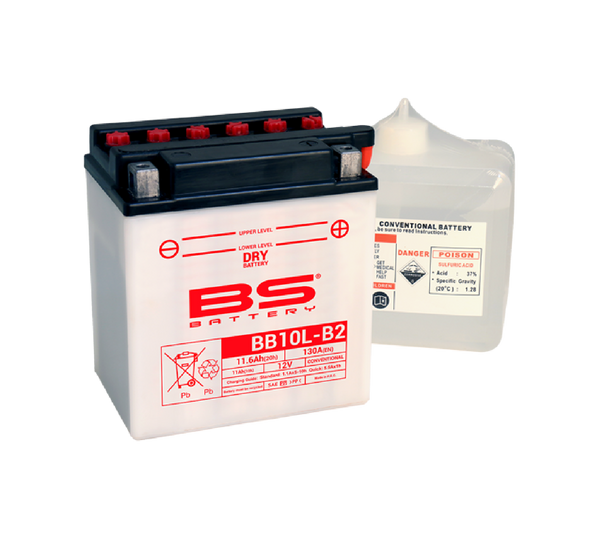 BS Battery BB10L-B2 12V 11.6Ah (YB10L-B2)