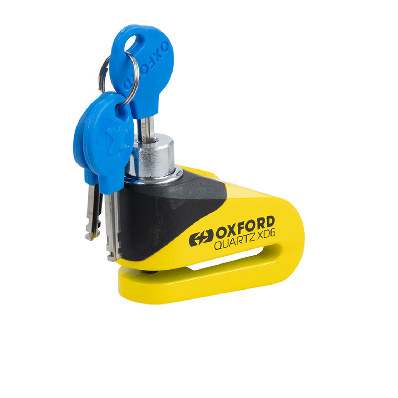 Oxford Quartz XD6 Disc Lock Yellow/Black