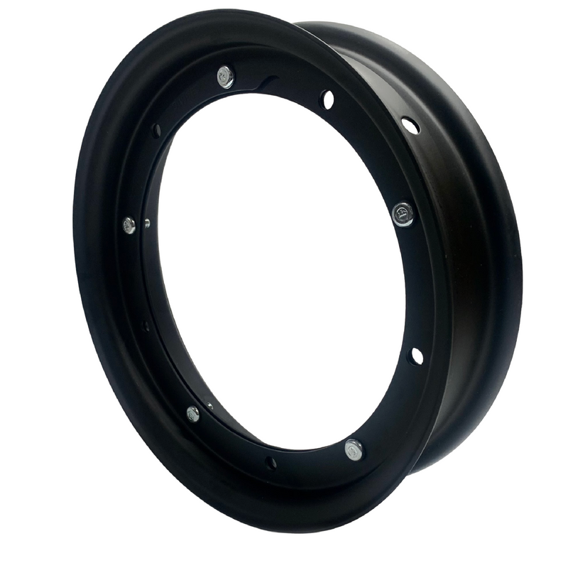 F.A. ITALIA Vespa Split Rim Matt Black (2.10x10) PX, T5, LML, RALLY, GT, GTR, PK50-PK, V50, 50N, Special, PV, ET3