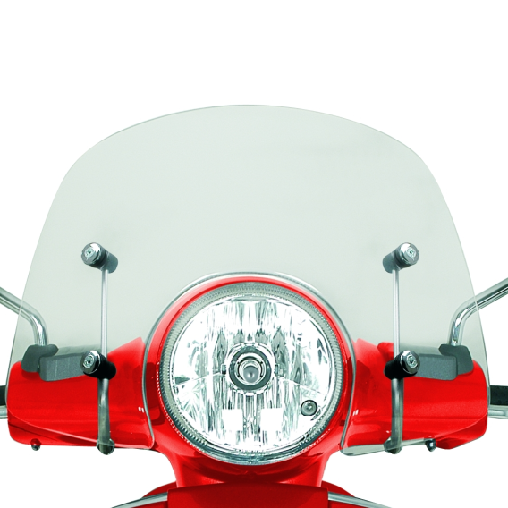 Piaggio Vespa GTS Clear Flyscreen