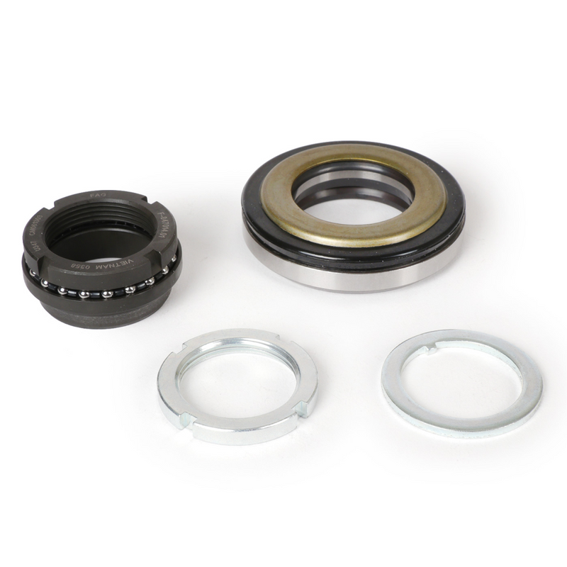 Piaggio Vespa Top & Lower Steering Bearing Set Vespa PX, T5, Cosa, Rally, PV, ET3, MP3, Liberty, LX, LXV, ET4, ET2, GT, GTS, Primavera, Sprint, ZIP, X8, X9, MP3