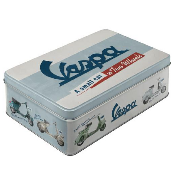 Piaggio Vespa Model Chart Storage Box